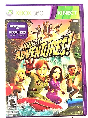  ORIGINAL KINECT Adventures LOW PRICE Video Game Microsoft XBOX 360 