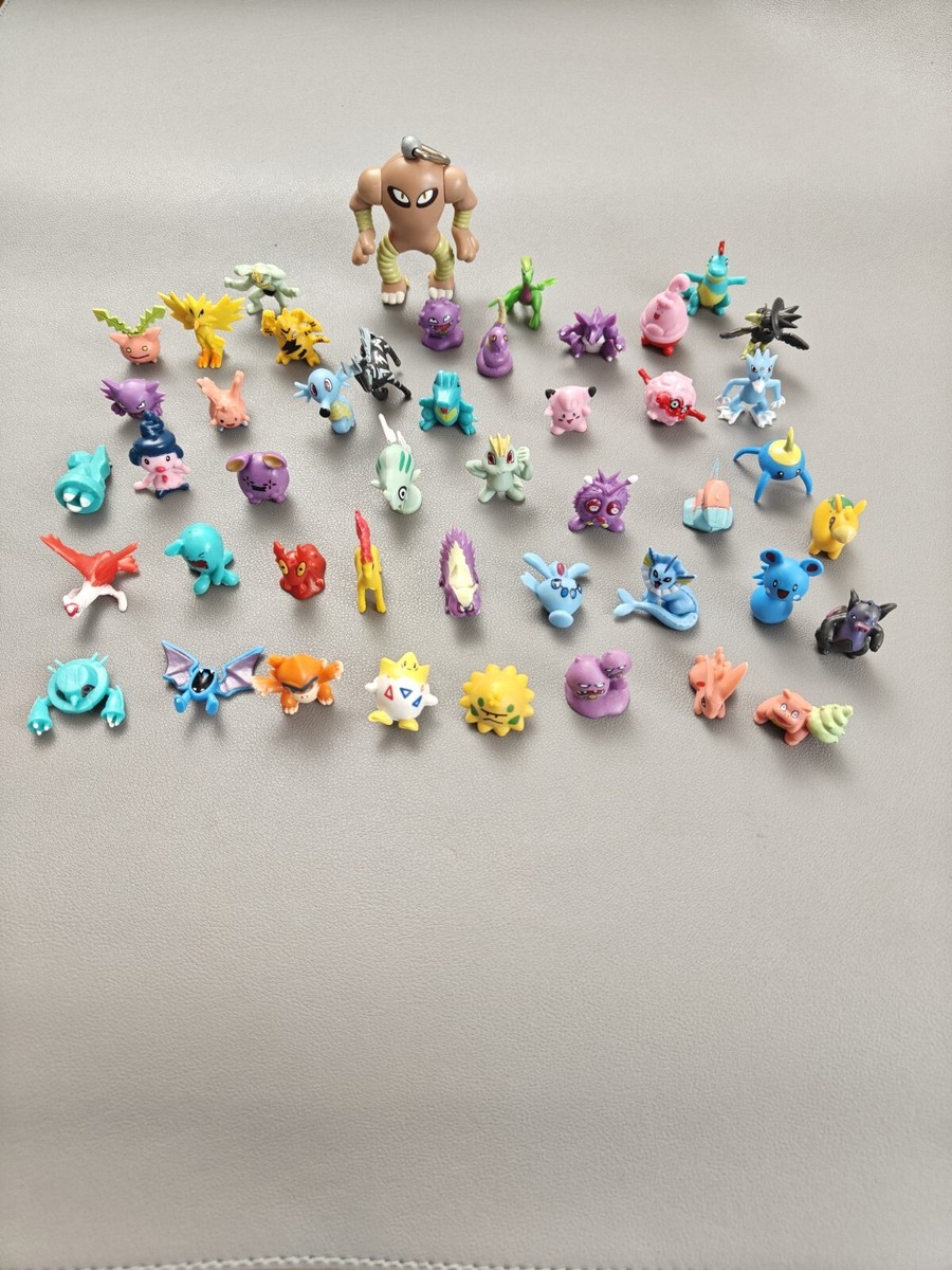 Pokemon Mini Micro Vinyl 1” Figures Lot Many Popular Characters | eBay