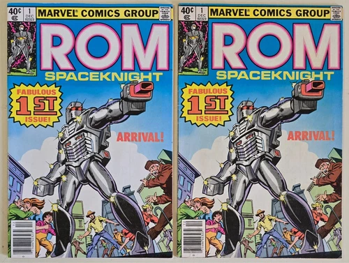 ROM The Space Knight (2) #1 Marvel Frank Miller Cover Art Lot-2