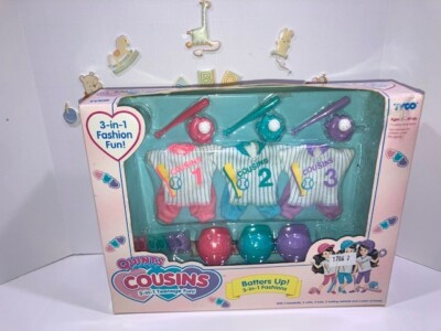Tyco Quints Cousins Batters Up -3-in-1 Fashions Doll Clothing & Accessories HTF