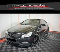 CUP Seitenschweller AnsäTze Schwarz Mercedes E-Klasse W207 C207 Skirts Schweller