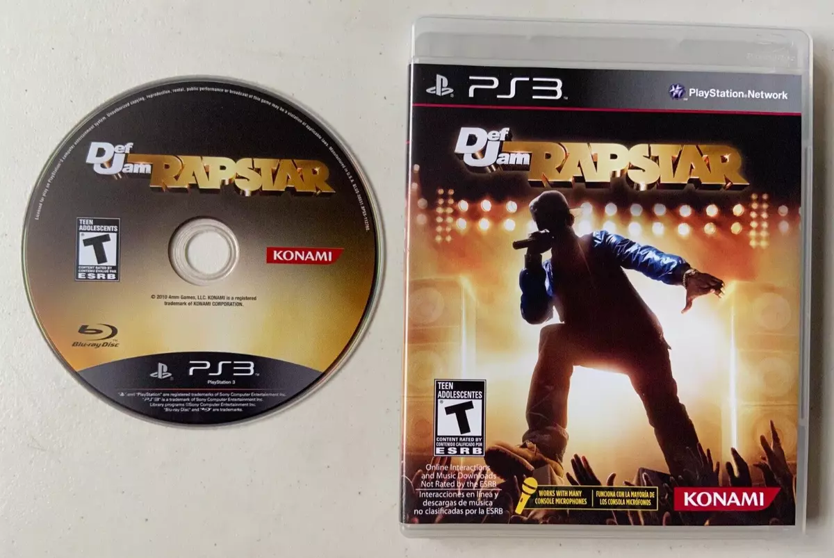 Playstation 3 Def Jam Rapstar 