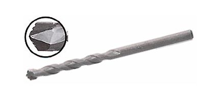 1/8'' x 3'' long  Groo-V Tip Granite, Marble and Porcelain Multi-Purpose Drill Bit