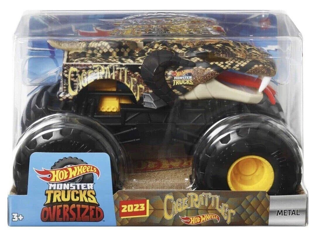 Hot Wheels Monster Trucks, Oversized Monster Truck In 1:24 Scale