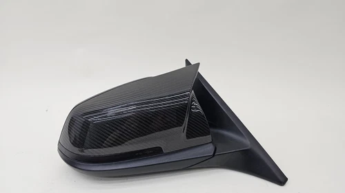 14-20 BMW F32 F33 F36 435i Right Side View Control Mirror Assy Black Carbon OEM