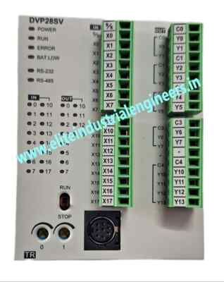 Digital PLC DVP28SV11T2 DIN Rail High Processing Speed for Industrial Use