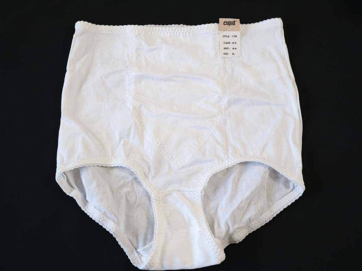 NEW Cupid VTG Satin Shapewear High Cut Brief Panty XL X-LARGE | eBay