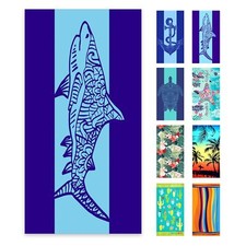 Sand Free Beach Towel 70x35 Quick Dry Lightweight Compact Travel Towel