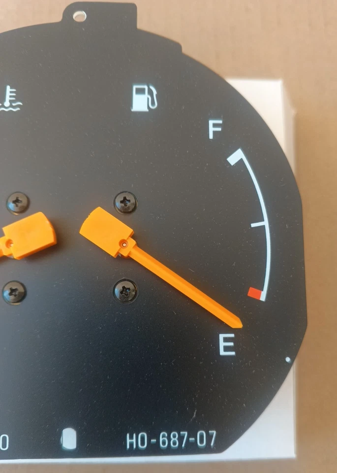 Medidor de combustible y temperatura DX/GL 37150-SB3-701 NUEVO OEM Honda Civic 1985 calibre Foto 3 de 4