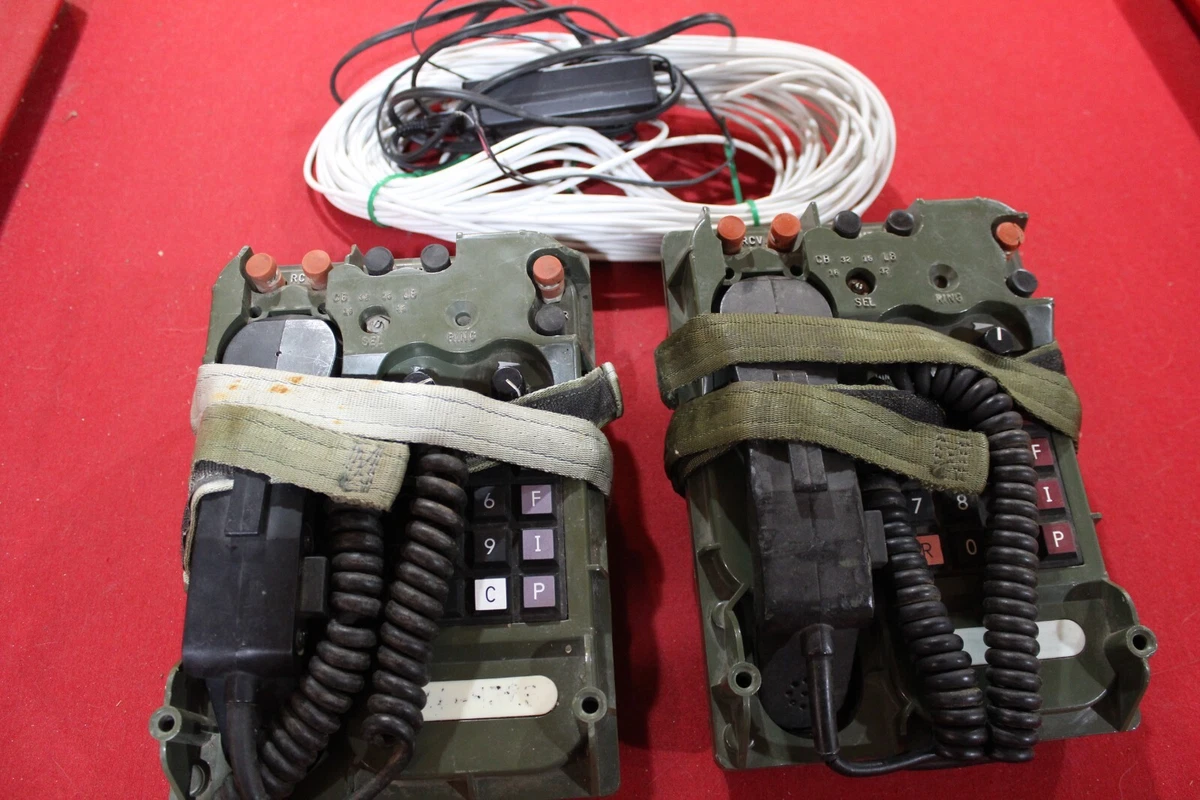 Field Telephone In other Military Surplus Collectibles for sale | eBay
