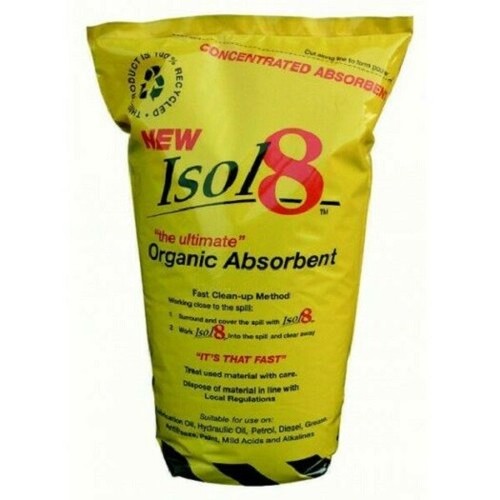 OIL SPILL GRANULES, ISOL8 ORGANIC ABSORBENT, CLEAN UP 10L Bag eBay