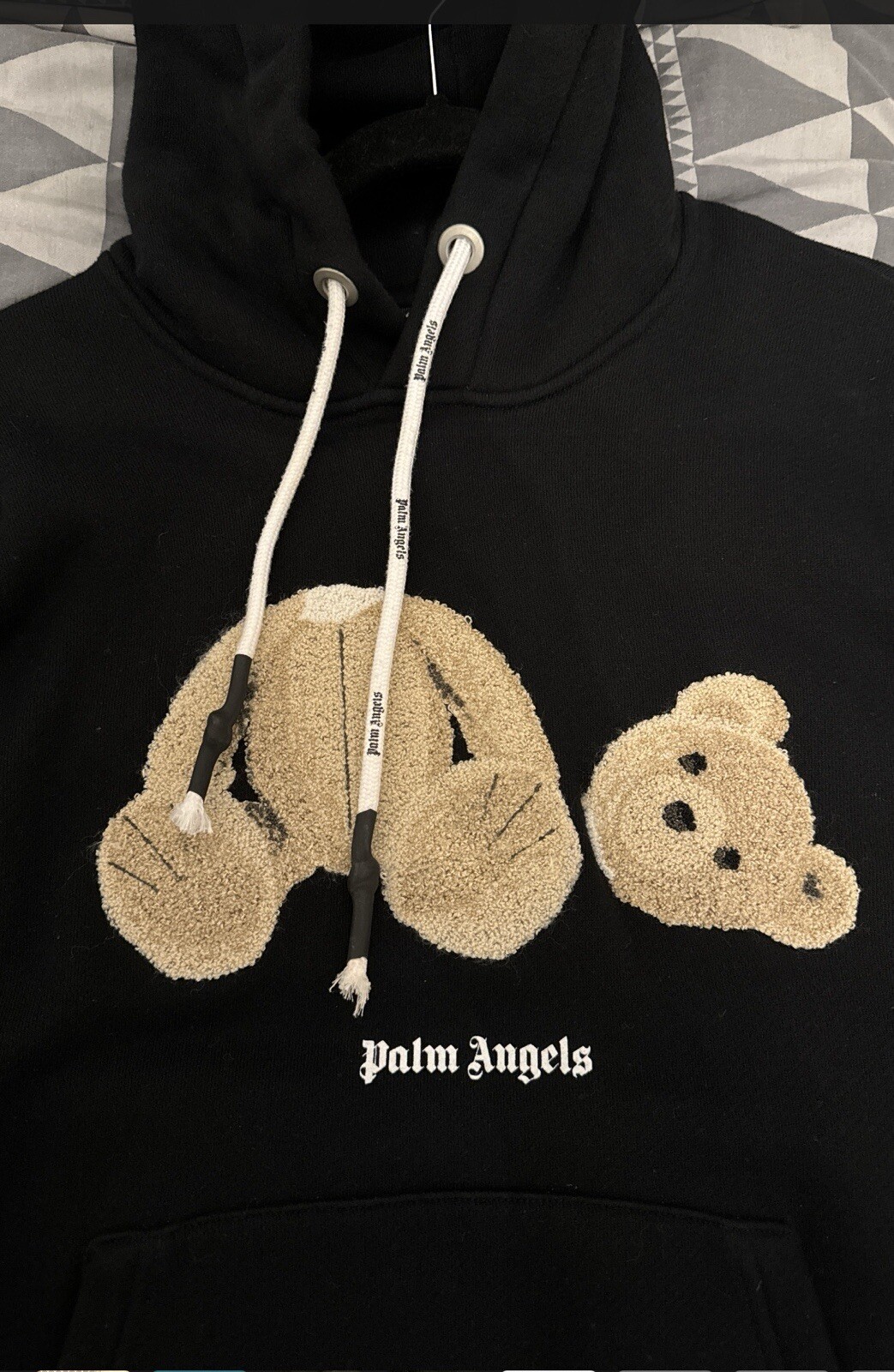 Palm Angels Teddy Bear Hoodie image 2