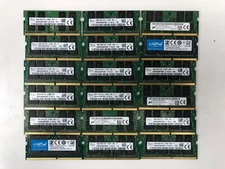 [ BULK LOT OF 20 ] 16GB DDR4 LAPTOP RAM 2133 & 2400 MHz SAMSUNG, HYNIX