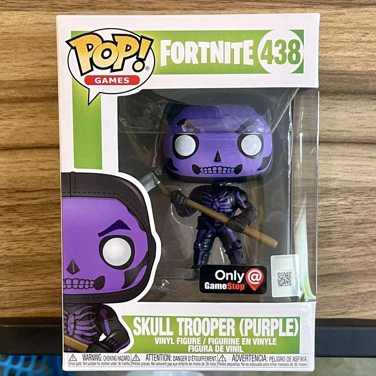 Purple Skull Trooper Funko Pop! #438 Fortnite GameStop Exclusive Brand New!