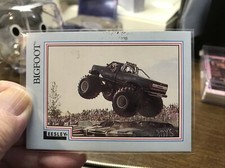 1988 Legend of Big Foot MONSTER TRUCK CARD # 050