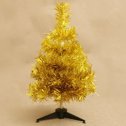1ft 2ft 3ft Pink Purple Blue Gold Christmas Tree Desktop Mini Christmas Tree - Picture 9 of 11