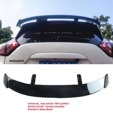 UNIVERSAL FOR 2015-2024 NISSAN MURANO GLOSSY BLACK REAR WINDOW ROOF SPOILER WING
