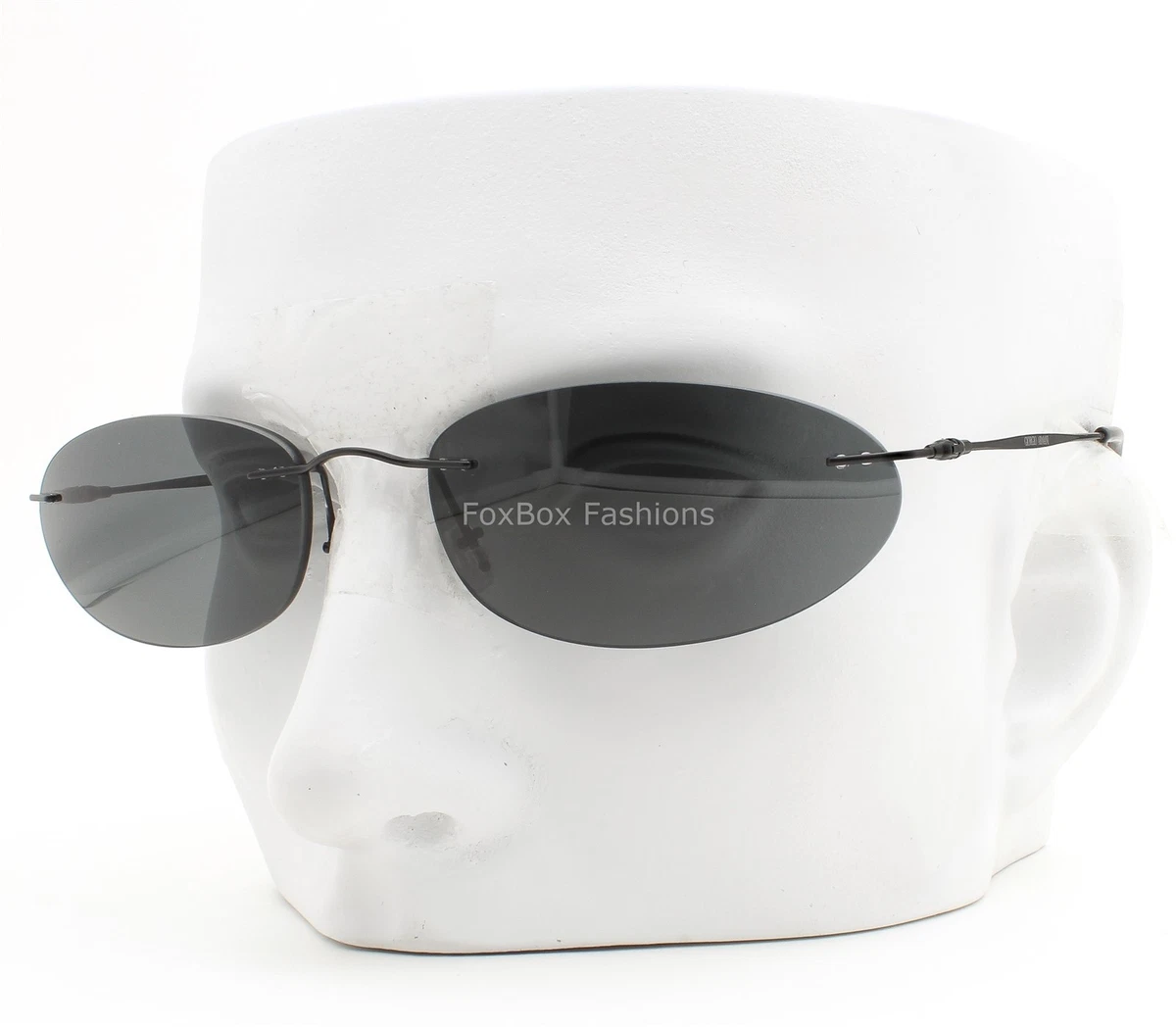 Giorgio Armani Sunglasses AR8182 5976/B1 Tortoise Oval Frames with Gray Lenses AR8182 Grey/Dark Grey M – SunglassHut UAE main image 3