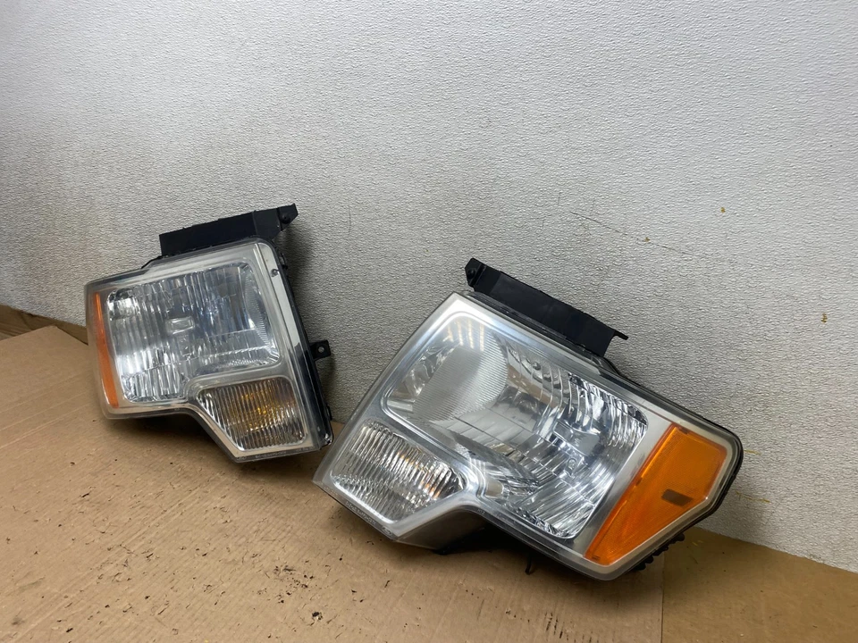 Faros halógenos izquierdo+derecho Ford F-150 F150 2009 a 2014 U8168 DW Foto 2 de 4
