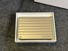 Rimowa Card Holder - Titanium Color. Sold out Everywhere. Ship from US
