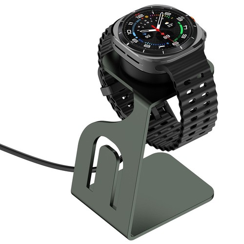 Sophisticated Grey Wireless Charging Stand Designed for Samsung Devices - Picture 8 of 8