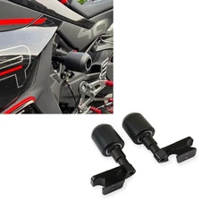Motorcycle Frame Slider Crash Protector Pads For CF-MOTO 450SR 2022-2023 Black