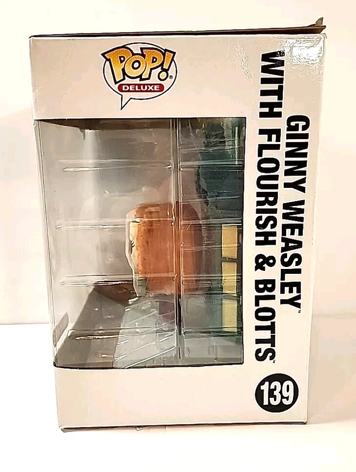 Harry Potter Ginny at Flourish & Blotts Diagon Alley Funko Pop! Collectible #139 - Image 4 of 4