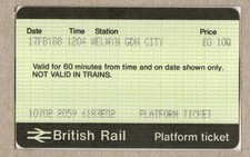 Welwyn Garden City E02 - APTIS platform ticket - Hertfordshire AL8 - ECML