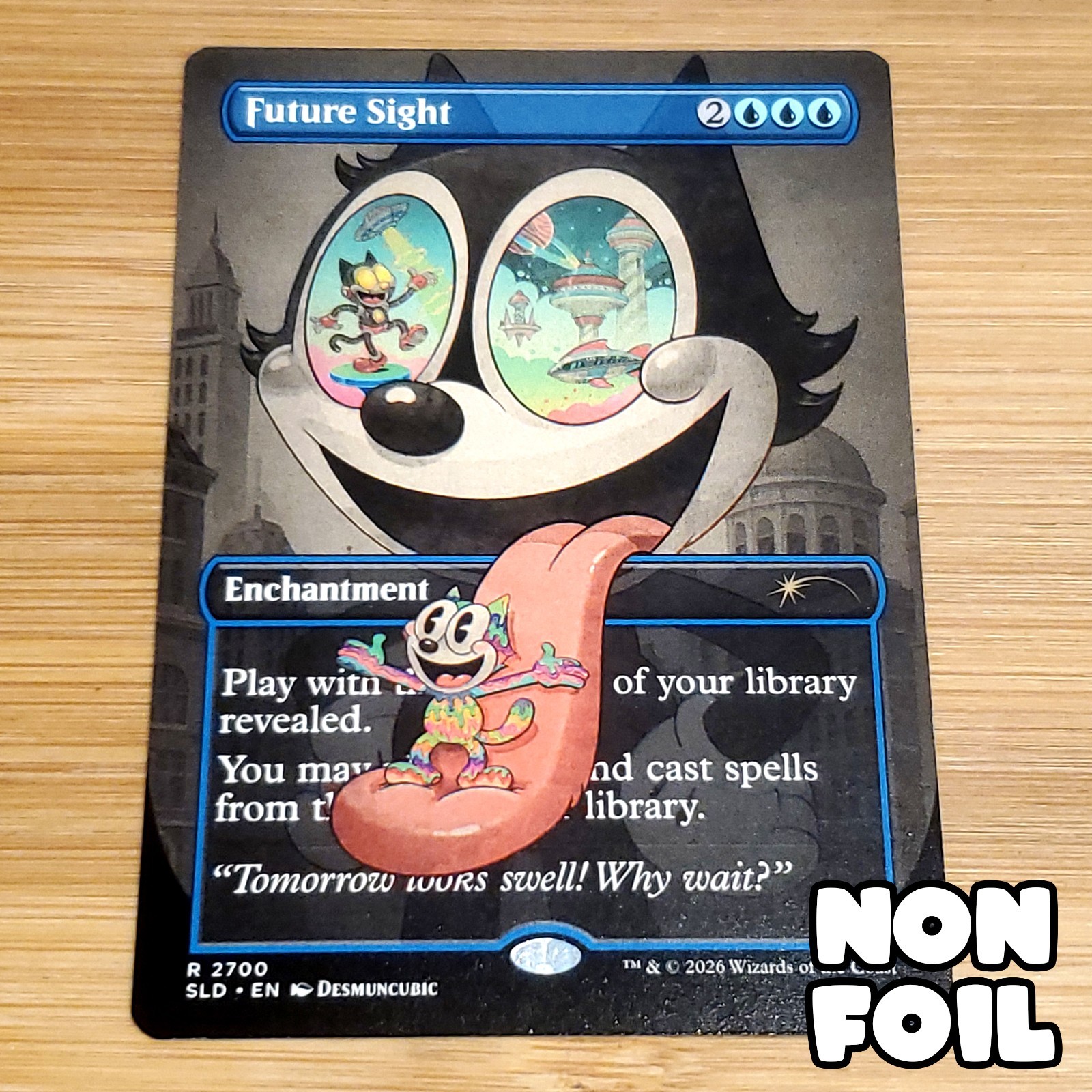 Future Sight, Non-Foil, Felix the Cat Secret Lair 2700, Magic MTG NM