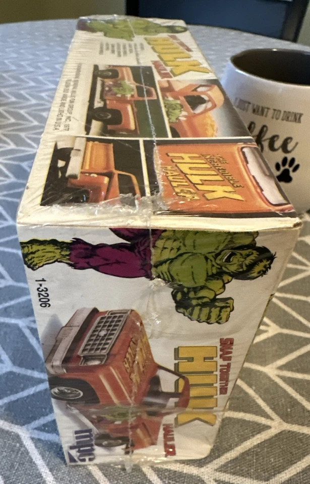 1977 Marvel Comics Hulk Hauler 1/32 Model Kit Snap Together Orig Mfr Sealed Box - Image 4 of 4