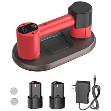 Electric Vacuum Suction Cup Lifter Battery Powered Suction Cup w/2x3600 mAh