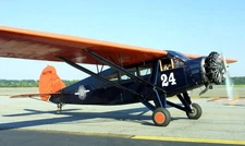 Travel Air 6000 Civil Utility Desktop Wood Airplane New Model Large Scale 1/32