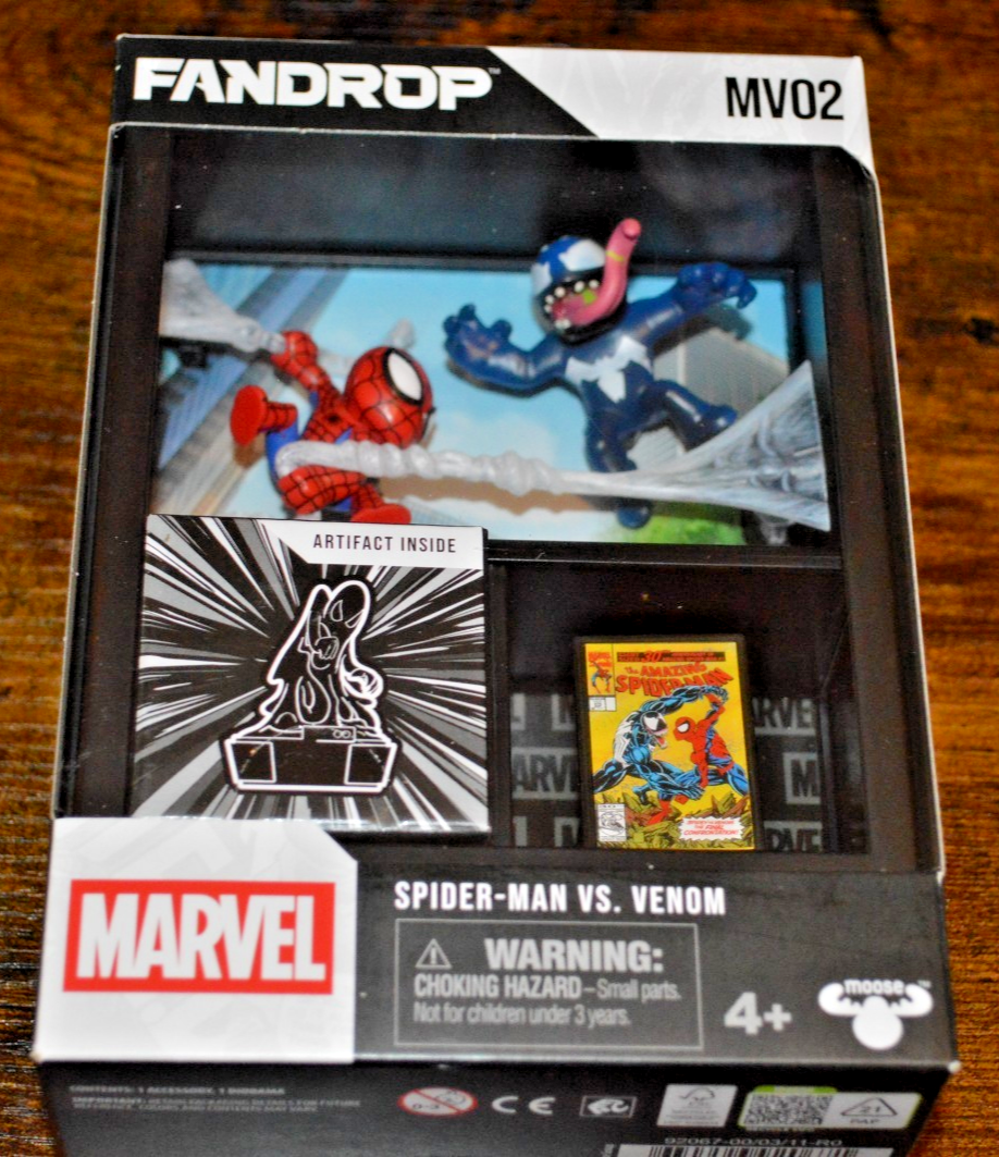 Marvel Fandrop MV02 Figure 2 Pack Spider-Man Vs. Venom Moose Toys