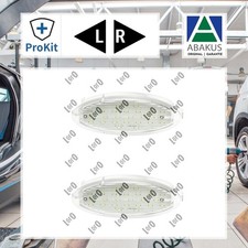 2x ORIGINAL® Abakus Kennzeichenleuchte für Opel ZAFIRA A Großraumlimousine