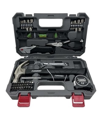 Husky 52-Piece Homeowner's Tool Kit 1013 957 634 Lifetime Warranty