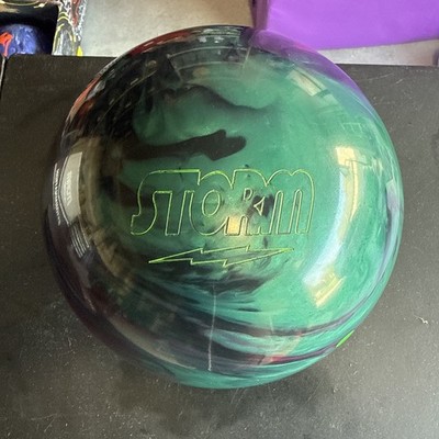 15 Lb Storm Phase III Bowling Ball Drilled - Great Looking Ball