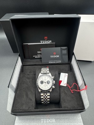 2026 TUDOR Black Bay Chronograph Jubilee Steel Panda White Watch