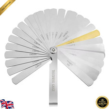 32 Blade Feeler Gauge set Metric Measuring stainless steel gauges 0.05 - 1.00mm