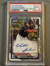 2024 Bowman Chrome Prospect Speckle Refractor...