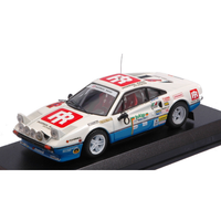 Ferrari 308 Gtb N.8 6Th Rally Elba 1984 F.ORMEZZANO-M.AMATI 1:43 Best Model Auto
