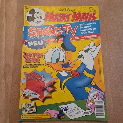 Micky Maus Heft Nr. 10 1995 Walt Disney Egmont Ehapa ohne Beilage 