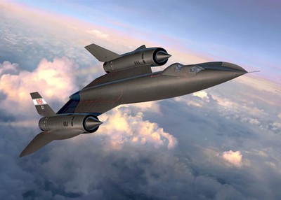 Revell 03751, Lockheed SR-71B Blackbird - Modellbausatz im Maßstab 1:48