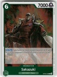Sakazuki OP09-026 Emperors in the New World Foil Rare - One Piece TCG