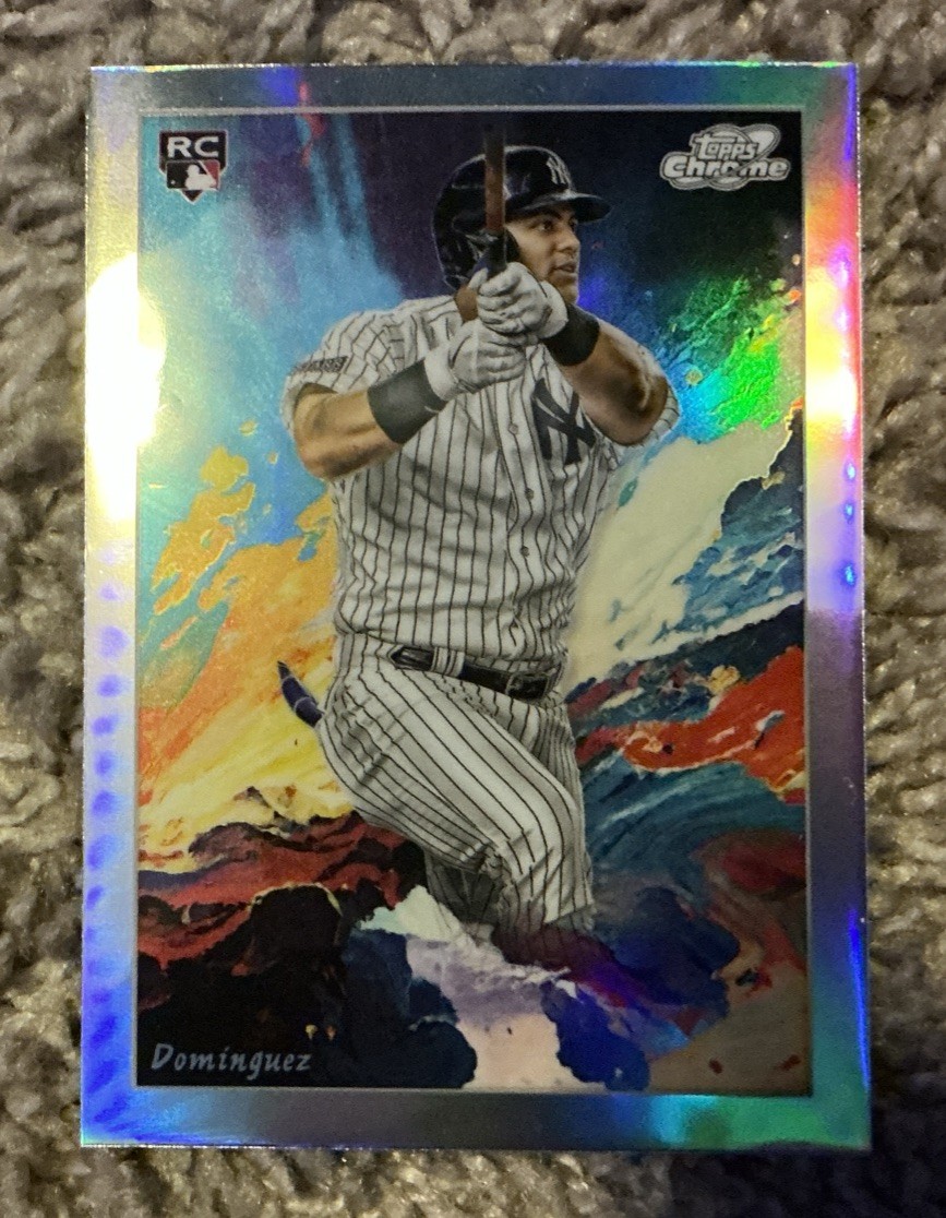 2024 Topps Chrome Cosmic Stars In The Night #STN-2 Jasson Dominguez Rookie