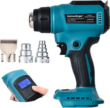 Cordless Heat Gun Compatible with Makita 18V Battery, Max 1202°F Heavy Duty Hot