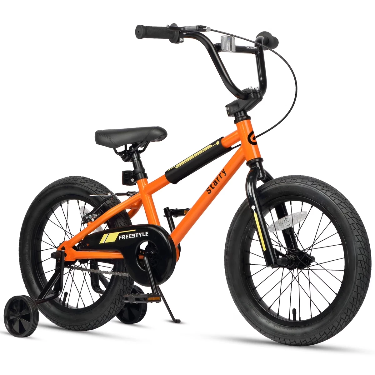 廃盤　ファットバイク 18インチ キッズバイク オレンジ　イエロー　Vブレーキ Orange 18 in Wheel Bikes for sale | eBay
