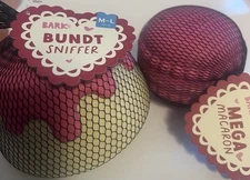 NWT Bark Box Bundt Sniffer & Mega Macaroon  Toy Medium 20 lbs Super Chewer