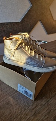 damen sneaker 40 neuwertig ,Leder in Silber von der Marke flip flop