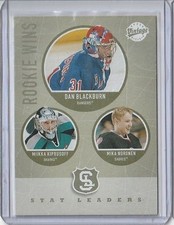 2002-03 Upper Deck Vintage #320 Dan Blackburn Miikka Kiprusoff Mika Noronen