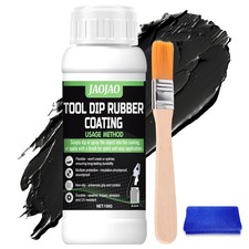 JAOJAO Rubber Coating, Tool Handle Dip Coating Rubber Dip for Tools Peelable Ins